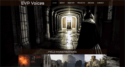 Desktop Screenshot of evp-voices.info